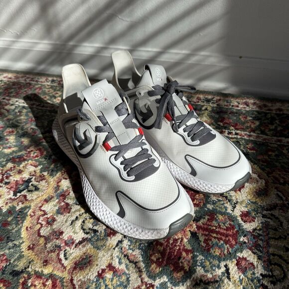 G/FORE MG4X2 9.5 Quarter G Cross Training Men’s Golf Shoes G4MF23EF45 Color SNOW - Picture 2 of 9